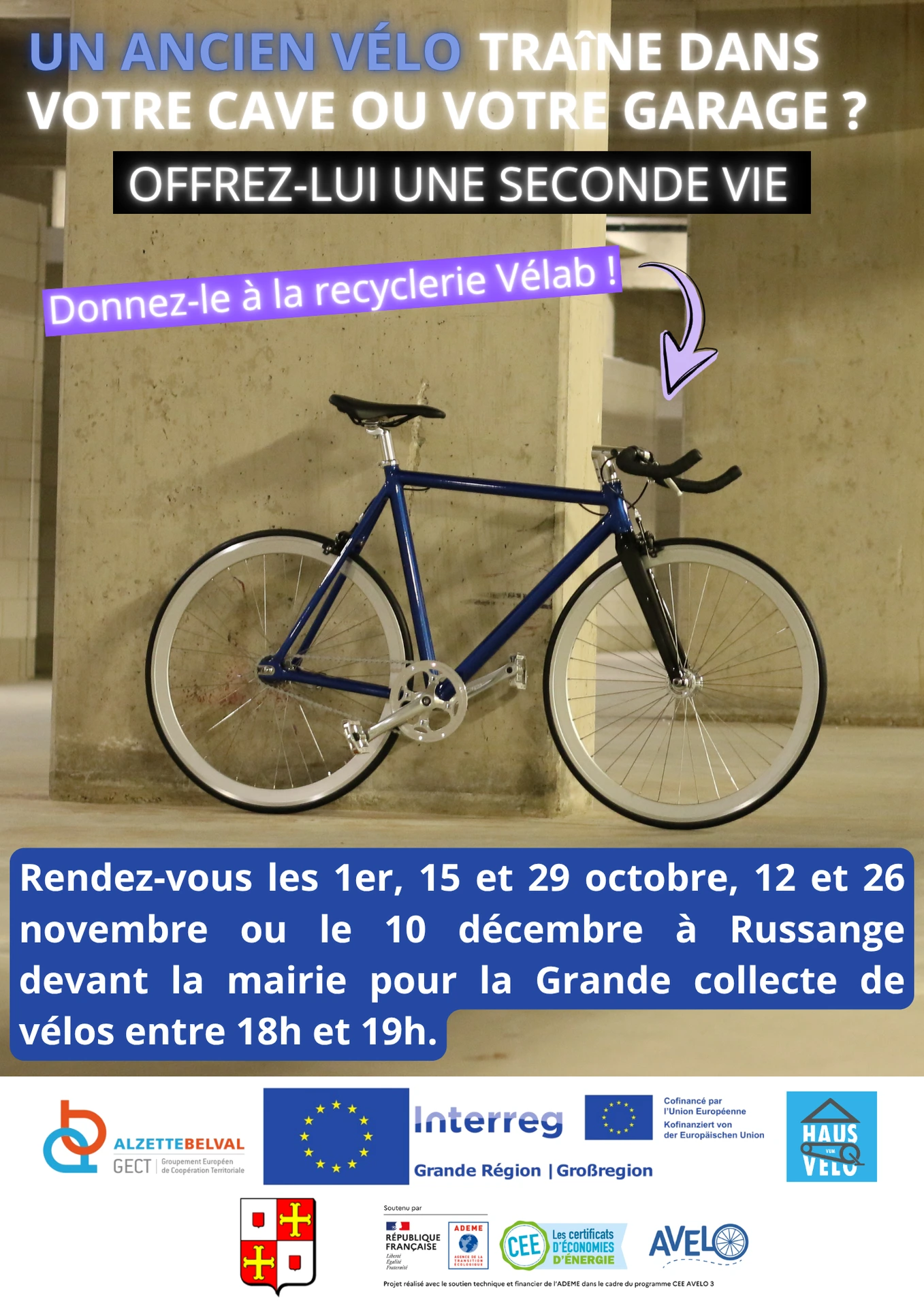 Collecte de vélos